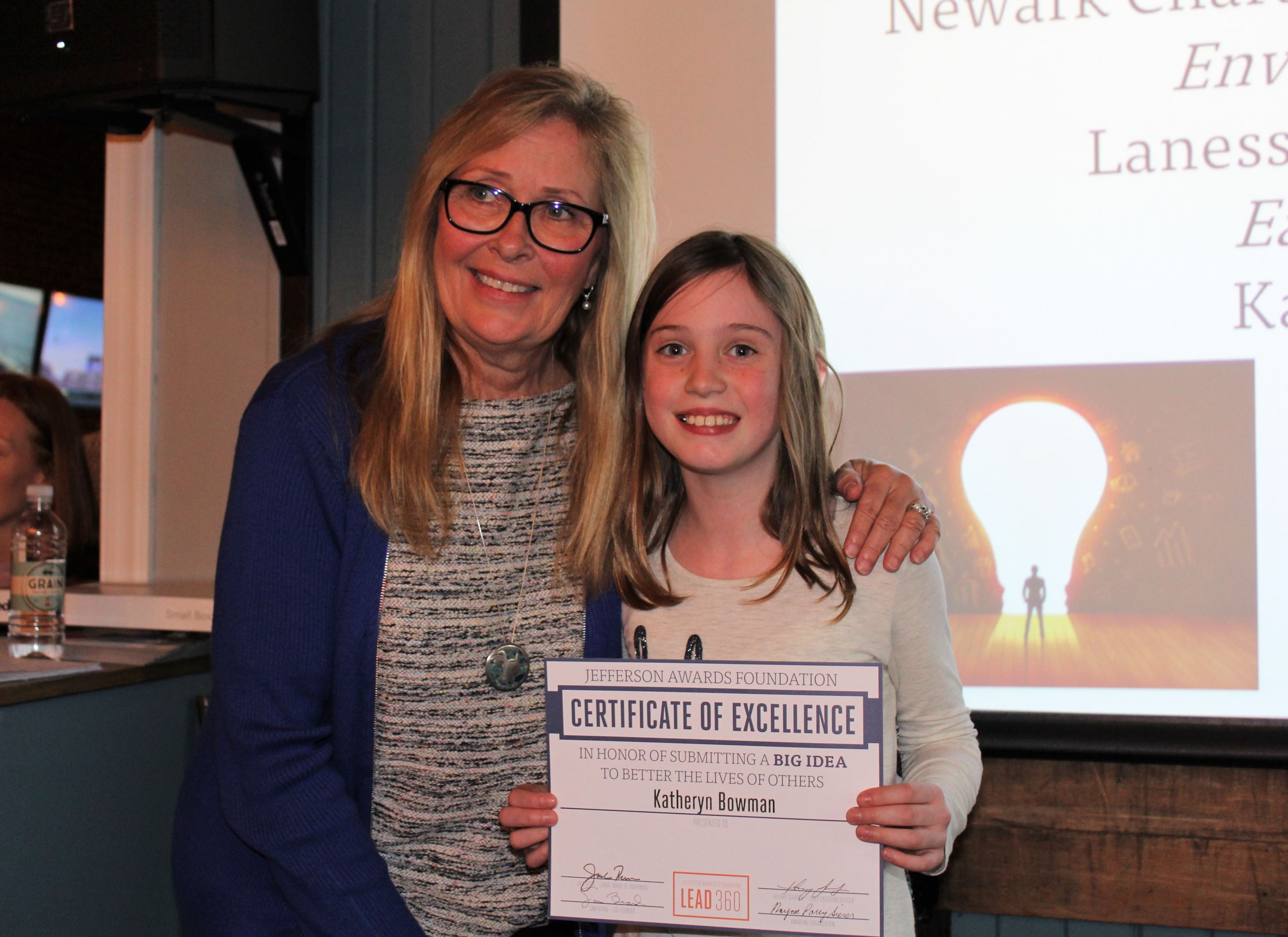 Jefferson Award Winner