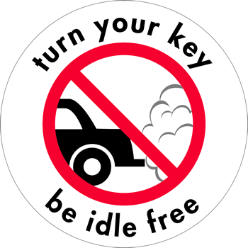 Anti-idling logo