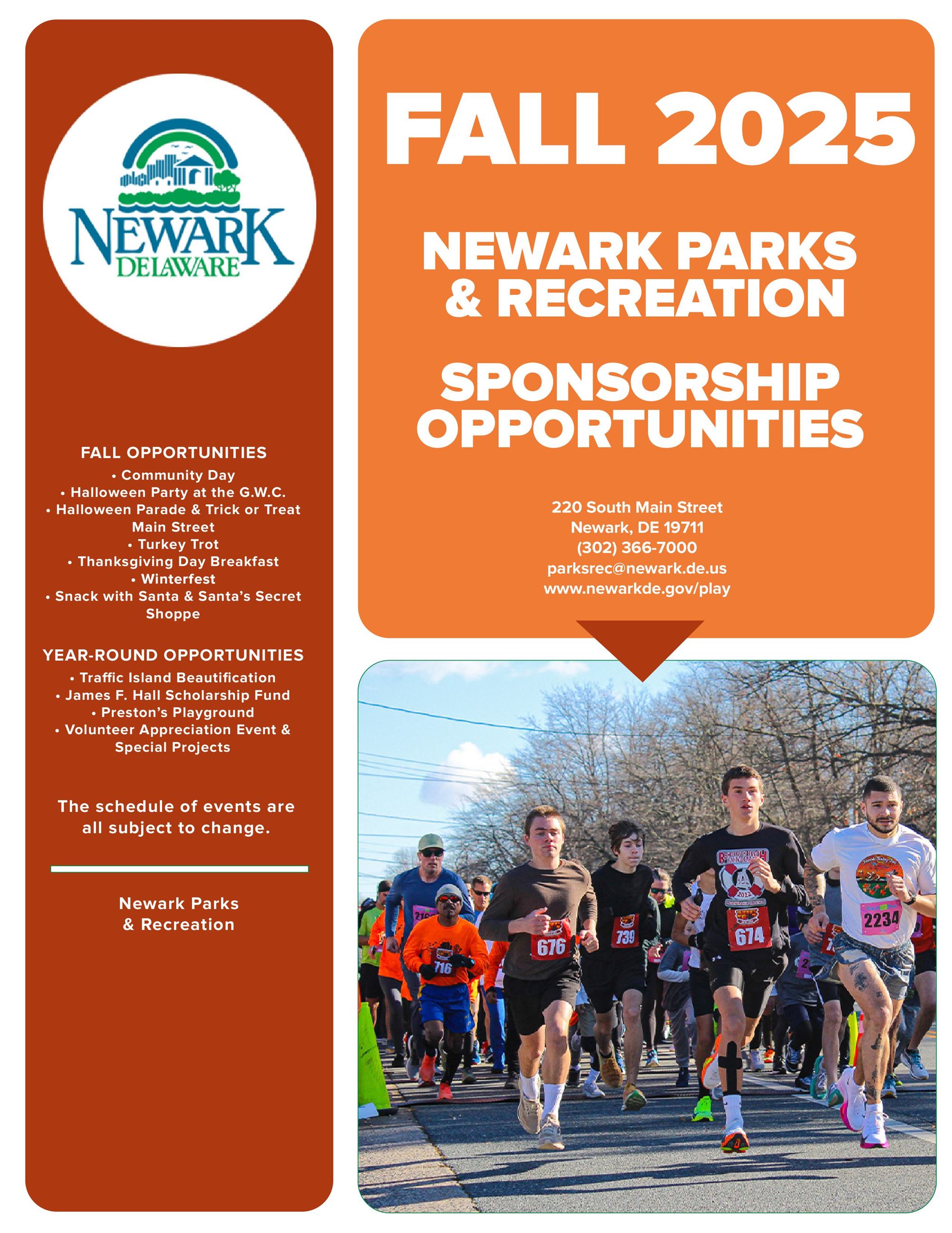 2025 Fall Sponsor Package COVER